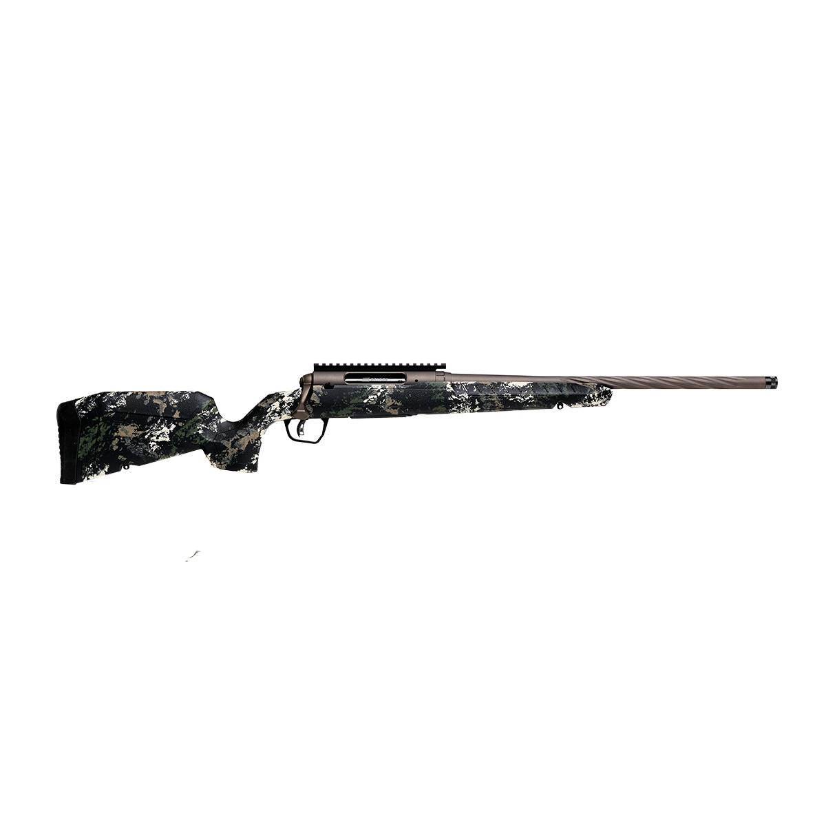 Savage Axis 2 Pro Forest SP Camo Rifle 22-250 Rem 4rd Capacity 18" Fluted Threaded Barrel Synthetic Stock