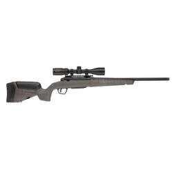 Savage 110 Trail Blazer XP LH Rifle 7 PRC 2rd Capacity 22" Threaded Fluted Barrel Flat Dark Gray Stock w/Crossfire II 3-9x40