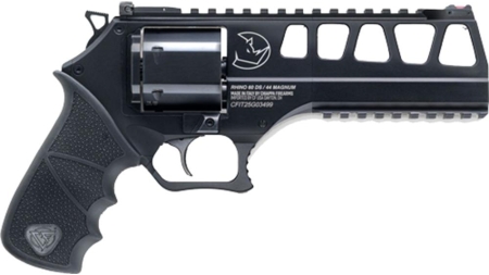Chiappa Rhino 60DS Handgun .44 Mag 6rd Capacity 6" Barrel Black