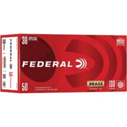 Federal Champion Handgun Ammunition .38 Spl 130gr FMJ 890 fps 50/ct