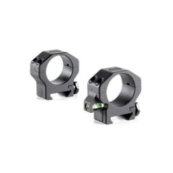 RPM Precision 34mm Low (.885'') Scope Rings with Co-linear Bubble Level