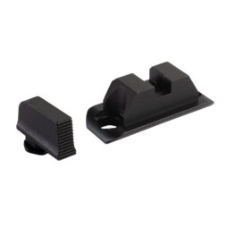 Ameriglo Optic Compatible Sight Set for Glock Gen 5 A-Cut .240" Front Black