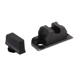 Ameriglo Optic Compatible Sight Set for Glock 43X/48 A-Cut Black Front and Back