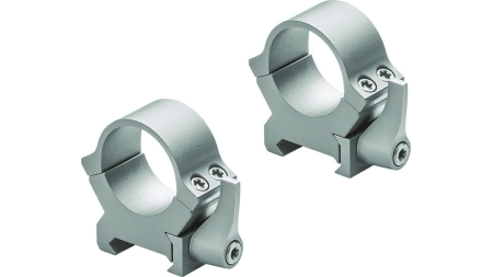 Leupold 2-Piece Precision-Fit QRW2 Weaver-Style Rings 1" Low - Silver