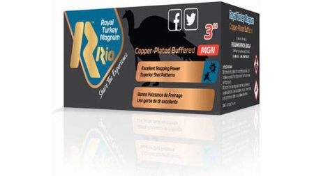 Rio Royal Turkey Buffered Shotshells 12ga 3" 1-3/4oz #6 1250 fps 10/ct