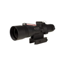 Trijicon Compact ACOG 3x30 Rifle Scope Red Crosshair .308/168gr. Winchester Illuminated Black