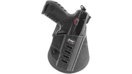 Fobus Evolution Series Paddle Holster For Ruger SR22 in Black Right Hand