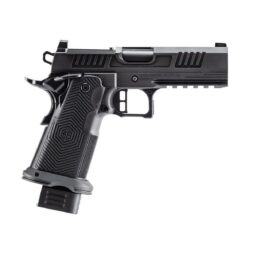 Alpha Foxtrot AF1911-Romulus MOS Adapter Handgun 9mm Luger 17(1) & 20rd(1) Magazines 4.25" Bull Barrel DLC Black