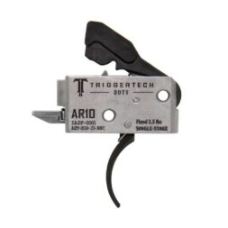 TriggerTech AR-10 Duty Trigger Single-Stage 3.5 lb Curved Black