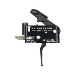 TriggerTech AR15 Single-Stage Adaptable Flat Trigger Black