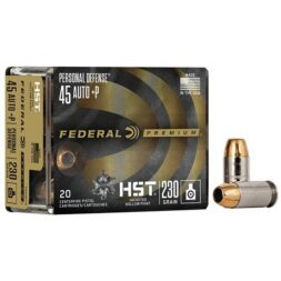 FEDERAL 45 AUTO +P 230GR HST 20 RD/BX 10 BX/CS