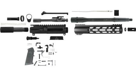 TacFire SSPK556LPK10 Pistol Kit  5.56x45mm NATO AR-Pistol Platform Black Steel